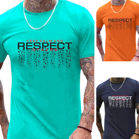 T-SHIRT Respect cotton point προσφορά 8,90€