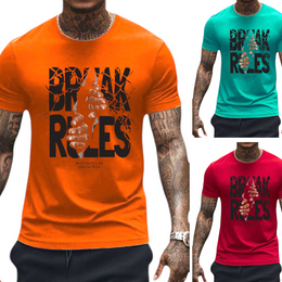 T-SHIRT Break Rules cotton point προσφορά 8,90€