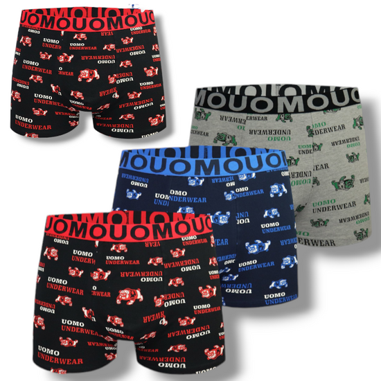 BOXER UOMO ΜΠΟΞΕΡ 4 ΤΜΧ 11,90 €