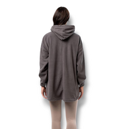 Ζακέτα fleece μακρυά ασύμμετρη Body Move προσφορά 15,90€