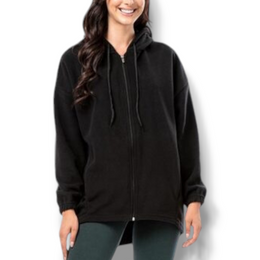 Ζακέτα fleece μακρυά ασύμμετρη Body Move προσφορά 15,90€