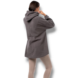 Ζακέτα fleece μακρυά ασύμμετρη Body Move προσφορά 15,90€