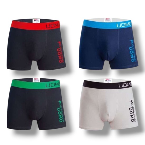 BOXER UOMO ΜΠΟΞΕΡ 4 ΤΜΧ 11,90 €