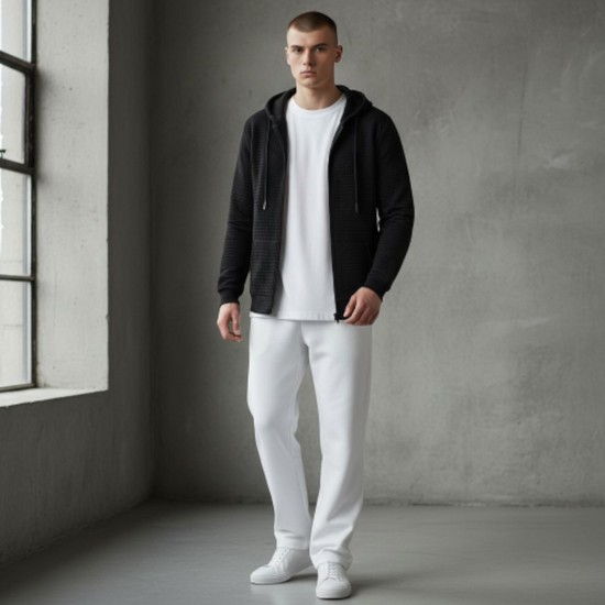 Ανδρική Ζακέτα Μπουφάν Gandy Καπιτονέ Με Γούνα Εσωτερικά Και Κουκούλα Προσφορά 24,90€