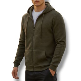 Ανδρική Ζακέτα Μπουφάν Gandy Καπιτονέ Με Γούνα Εσωτερικά Και Κουκούλα Προσφορά 24,90€