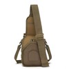 Τσαντάκι στήθους MCAN cross body αδιάβροχο Tactical μαυρο 8lt  IRK-344