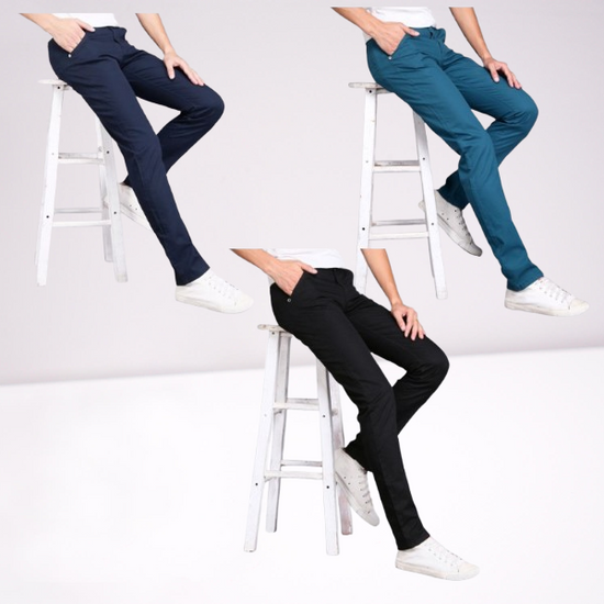 Ανδρικό παντελόνι Display chinos καπαρντίνα slim feet σε πέντε αποχρώσεις   NF16
