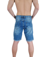 Ανδρικη Βερμουδα Τζιν Dsplay χρωματος μπλε  JT001