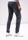 Ανδρικό Παντελόνι Τζιν Ελαστικο  Leggendario Μαύρο σε SLIM FEET Εφαρμογή  LGDR3325