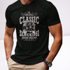 Ανδρικα t-shirt Cotton Point με τυπωμα σε 3 αποχρωσεις CLASIC VAGEN