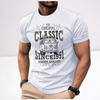 Ανδρικα t-shirt Cotton Point με τυπωμα σε 3 αποχρωσεις CLASIC VAGEN