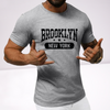 Ανδρικα t-shirt Cotton Point με τυπωμα σε 6 αποχρωσεις  BROOKLYN