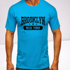 Ανδρικα t-shirt Cotton Point με τυπωμα σε 6 αποχρωσεις  BROOKLYN