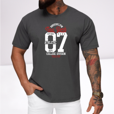Ανδρικά t-shirt Cotton Point με τύπωμα σε 7 αποχρώσεις  NEW YORK