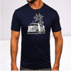 Ανδρικα t-shirt Cotton Point με τυπωμα σε 7 αποχρωσεις VW FOINIKAS