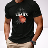 Ανδρικα t-shirt Cotton Point με τυπωμα σε 7 αποχρωσεις LIMITS