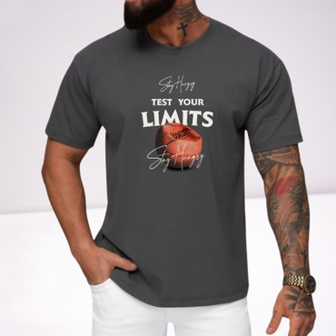 Ανδρικα t-shirt Cotton Point με τυπωμα σε 7 αποχρωσεις LIMITS