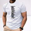 Ανδρικα t-shirt Cotton Point με τυπωμα σε 7 αποχρωσεις  INDEPENDENT