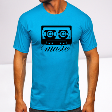 Ανδρικα t-shirt Cotton Point με τυπωμα σε 7 αποχρωσεις CASSETA
