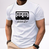 Ανδρικα t-shirt Cotton Point με τυπωμα σε 7 αποχρωσεις CASSETA